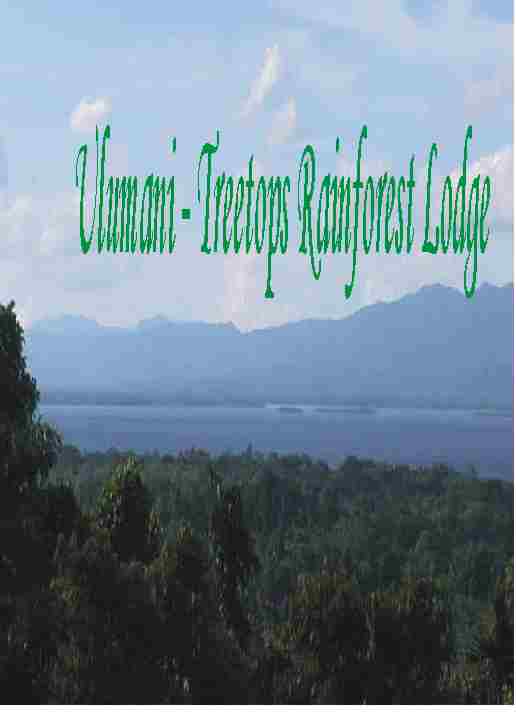 Ecotourism backpacker lodge